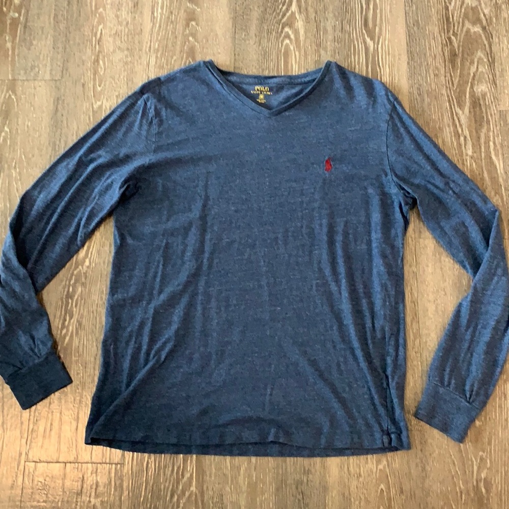 Polo Ralph Lauren men’s v neck long sleeve tee